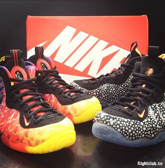 Foamposite  Nike Air Foamposite ＂Asteroid＂ & ＂Safari＂配色曝光