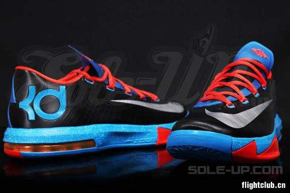 kd  Nike KD 6 雷霆队客场配色 实物欣赏