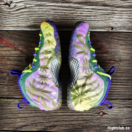 foamposite  Nike Air Foamposite One ＂麻叶＂定制版