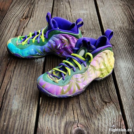 foamposite  Nike Air Foamposite One ＂麻叶＂定制版