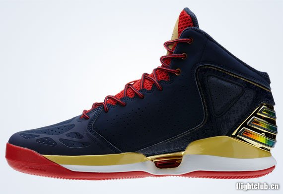 adidas,rose,  adidas adiZero Rose 773 “USA Gold”实物曝光