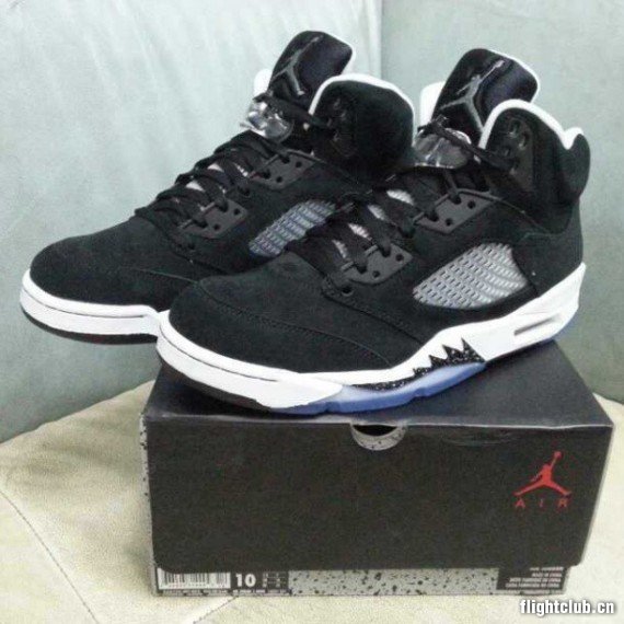 air jordan 5,aj5,oreo,奥利奥 AJ5奥利奥 实物曝光 Air Jordan 5 ＂OREO＂ 实物曝光 AJ5奥利奥
