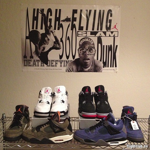 air jordan 4,aj4,eminem  ShoeZeum 展示两款超限量 AIR JORDAN 4
