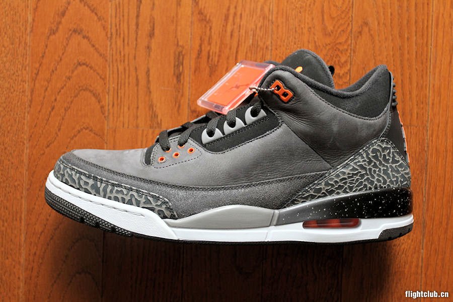 air jordan 3,aj3 AJ3恐惧 AIR JORDAN 3 ＂FEAR＂ 细节清晰大图曝光
