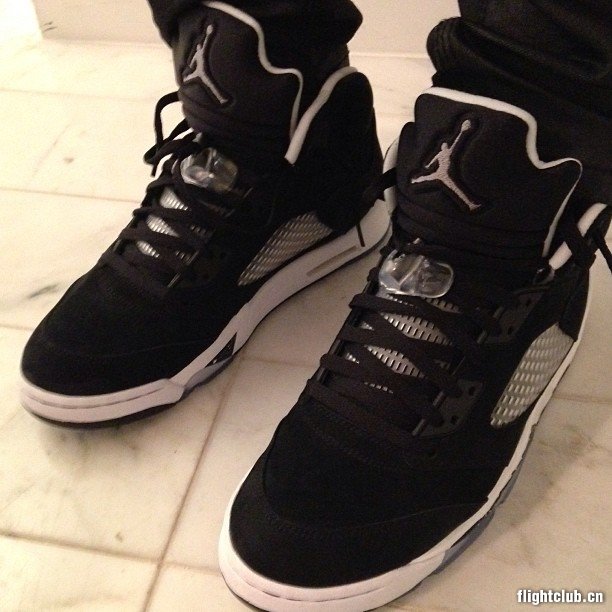 air jordan 5,奥利奥 AJ5奥利奥 136027-025 TJ 上脚 AIR JORDAN 5 ＂OREO＂