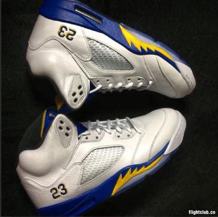 air jordan 5,aj5 AJ5 蓝尼 136027-189 AIR JORDAN 5 ＂Laney＂ 发售信息 & 实物欣赏