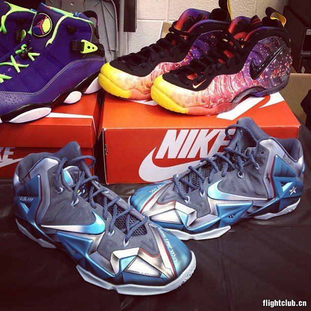 lebron 11  LeBron 11 ＂Iron Patriot＂ 实物曝光