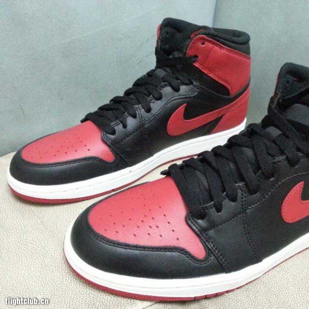 air jordan 1,aj1 555088-023 中国球鞋爱好者曝光 AIR JORDAN 1 OG 黑红