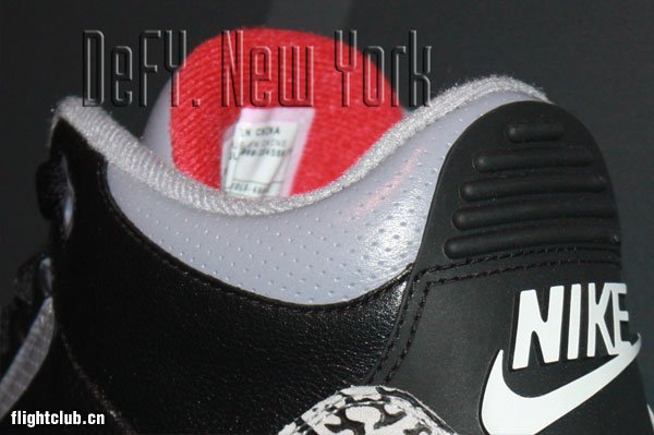 air jordan 3,aj3 AJ3黑水泥88 AIR JORDAN 3 '88 新款黑水泥实物样品曝光
