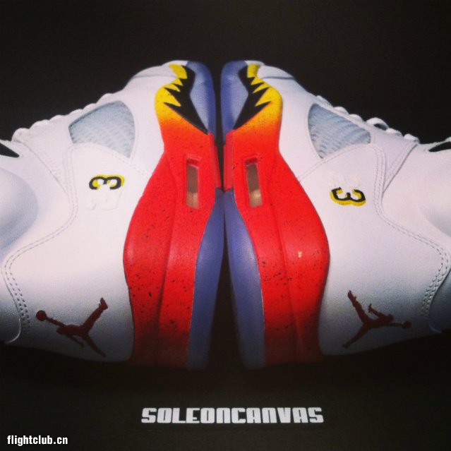 air-jordan-5-miami-heat-wade-custom 3