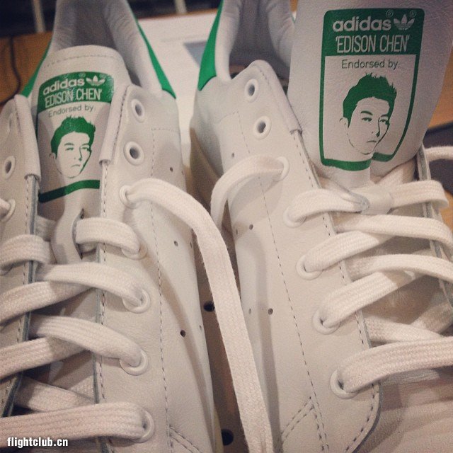 adidas stan smith  陈冠希登上 adidas Stan Smith 球鞋