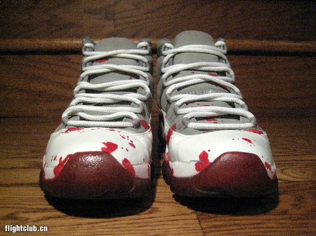 air jordan 11,aj11  Air Jordan 11 “Great White Attack”个性定制欣赏