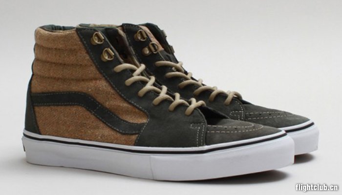 球鞋资讯,球鞋新闻,Nike官  Vans Sk8-Hi Pro “Outdoor” 实物登场