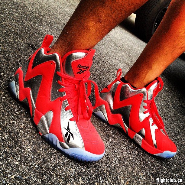 Reebok Kamikaze 2 V48540 Reebok Kamikaze II Mid ＂Pikes Fish Market＂ 曝光