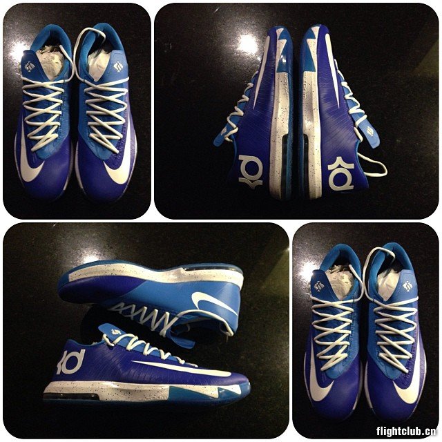 nike kd6  Nike KD6 蓝灰配色谍照曝光