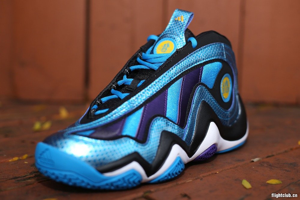adidas 天足 eqt  Adidas Crazy 97 蓝紫配色高清图赏