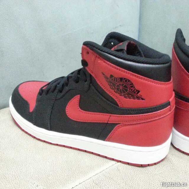 aj1黑红 AJ1黑红555088-023 Air Jordan 1 OG ＂Bred＂ 实物图赏
