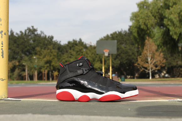 Air,Jordan,Rings,Bred,黑红,配色,实物 六冠王 Air Jordan 6 Rings ＂Bred＂ 黑红配色实物图赏