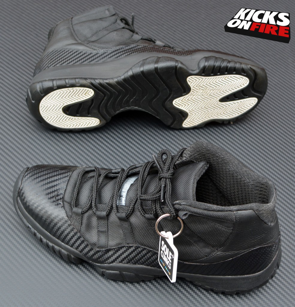 aj11 AJ11定制 Air Jordan 11 ＂Carbon/碳纤维＂ 定制球鞋欣赏