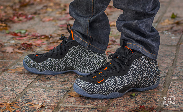 喷泡 钻石喷波点喷发售日期 Nike Air Foamposite One ＂Safari＂ 上脚效果欣赏