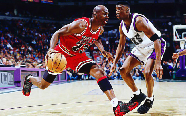 Michael,Jordan,上脚,LeBron,Away,  Michael Jordan 上脚 LeBron 11 Away？