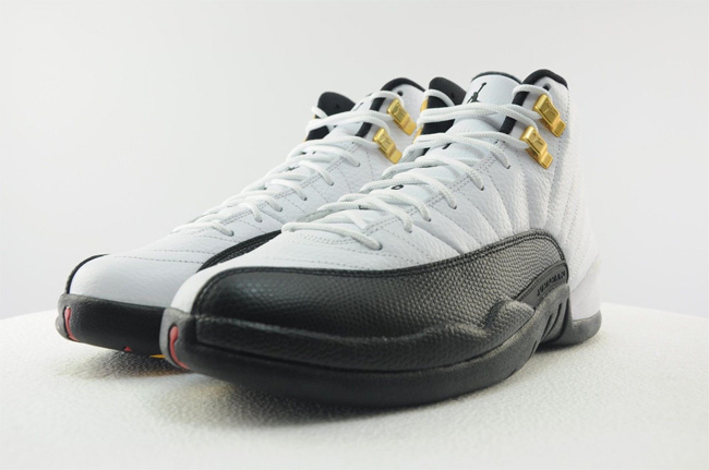 AJ12金扣 AJ12金扣130690-125 Air Jordan 12 ＂Taxi＂ 高清实物图赏