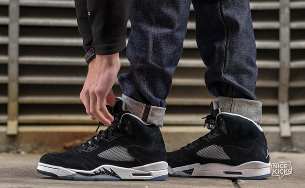 AJ5奥利奥 AJ5奥利奥搭配裤子 Air Jordan 5 ＂OREO＂ 上脚搭配实拍欣赏