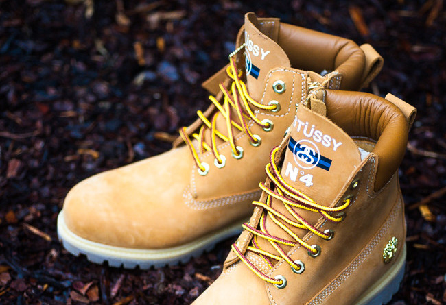 Timberland,Stussy,四十,周年限,周,年限,  Timberland x Stussy 四十周年限定版高清图赏