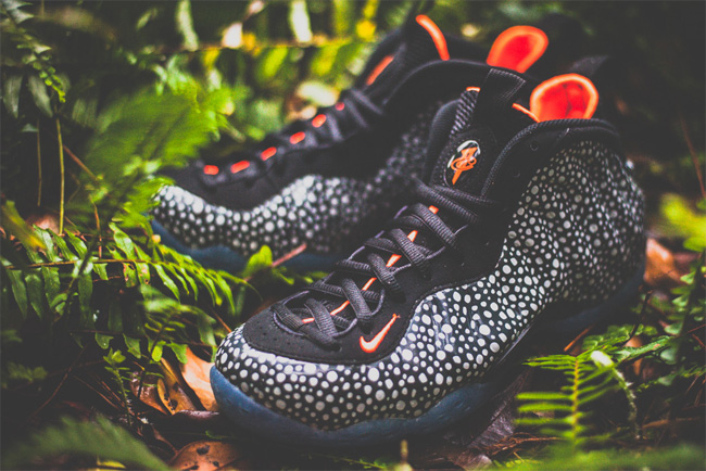喷泡钻石喷波点喷 钻石喷波点喷 Air Foamposite One ＂Safari＂ 国内发售信息 & 高清图赏