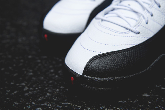 aj12金扣 aj12金扣130690-125 金扣点缀，Air Jordan 12 ＂Taxi＂ 高清图赏