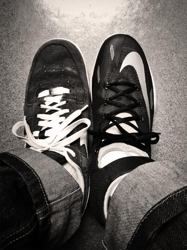 Nike,Zoom,Hyperrev,黑白,配色,实物,细节  Nike Zoom Hyperrev 黑白配色实物细节图赏