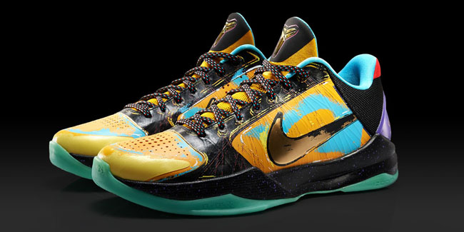 科比ZK5复刻序曲 科比ZK5复刻序曲 瓦妮莎上脚 Nike Zoom Kobe 5 Prelude