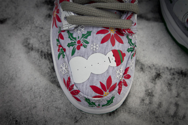 Concepts,Nike,Dunk,High,丑陋,的,圣 635525-036 Concepts x Nike SB Dunk High 丑陋的圣诞毛衣实物图赏
