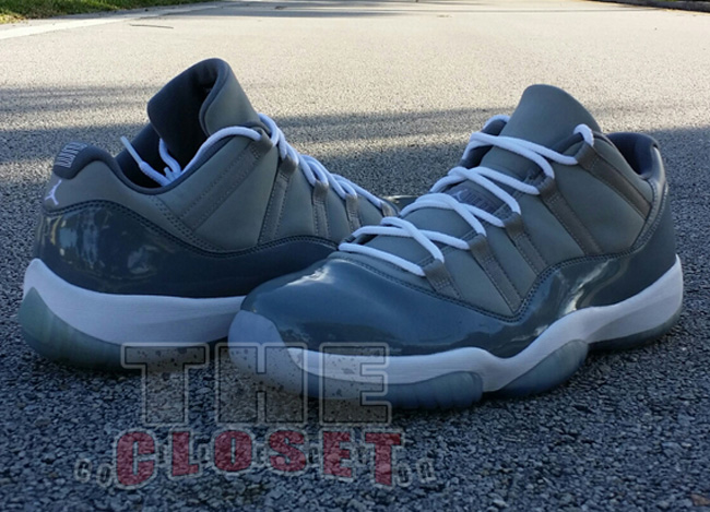 乔丹,专属,Air,Jordan,Low,Cool,Grey AJ11 Low 乔丹专属 Air Jordan 11 Low ＂Cool Grey＂ PE 实物曝光