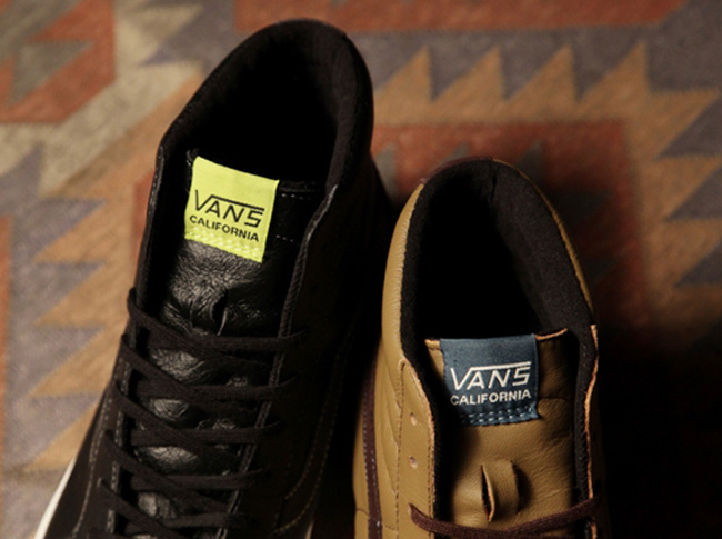 Vans,California,Sk8-Hi,Leather  Vans California Sk8-Hi Leather 实物图赏