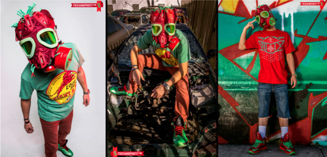 LeBron 10,LBJ10,球鞋面具,球鞋定制  LeBron 10 “Christmas”球鞋面具欣赏