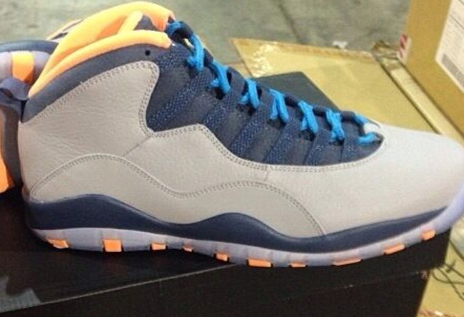 aj10,aj,air jordan 10,air jord AJ10 2014 复刻 Air Jordan 10 ＂Bobcats＂ 实物曝光