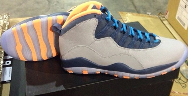 aj10,aj,air jordan 10,air jord AJ10 2014 复刻 Air Jordan 10 ＂Bobcats＂ 实物曝光
