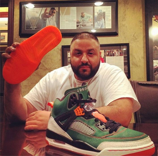 Spizike,Air Jordan,联名,球鞋发售,AJ  DJ Khaled 网晒限量版 SoleFly x Air Jordan Spizike