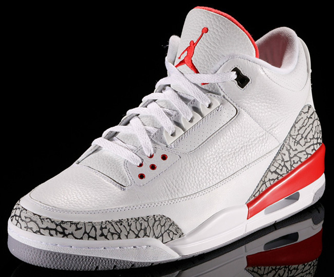 AJ3 2014,AJ3 发售信息 136064-123 Air Jordan 3 卡特里娜飓风配色或将在 2014 春季发售