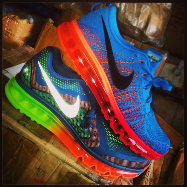 Nike Flyknit Air Max  Nike Flyknit Air Max 新配色实物曝光