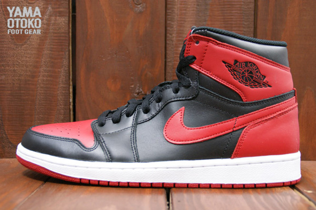AJ1黑红,AJ1樱木,Air Jordan 1 Bred, AJ1黑红樱木 发售提醒：Air Jordan 1 ＂Bred＂ 黑红配色