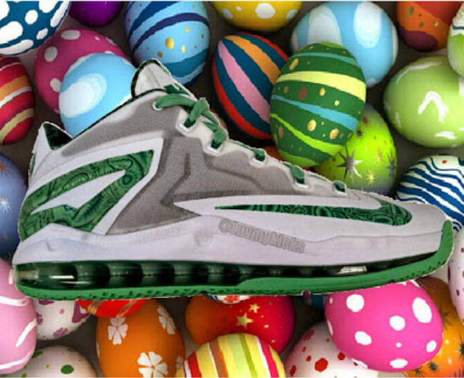 LBJ11 Low,LeBron 11 Low LBJ11 Low Nike LeBron 11 Low ＂Easter＂ 复活节配色实物曝光