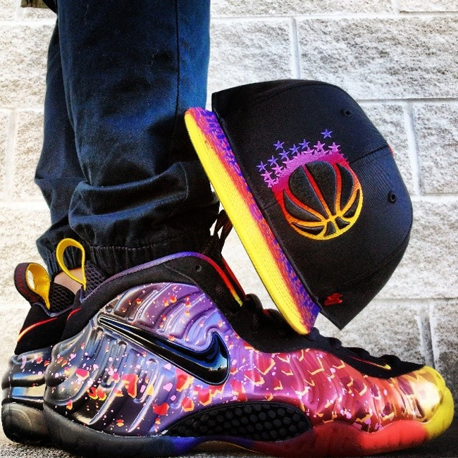 Area 72,Nike Air Foamposite On 小行星熔岩泡上脚效果 Nike Air Foamposite One ＂Area 72＂ 上脚实拍