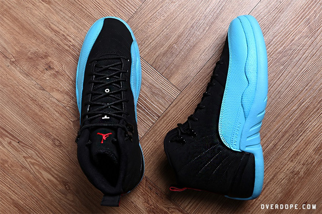 AJ12伽马蓝,AJ12 Gamma Blue,Air Jo AJ12伽马蓝发售 幽蓝在身，Air Jordan 12 ＂Gamma Blue＂ 高清实物欣赏