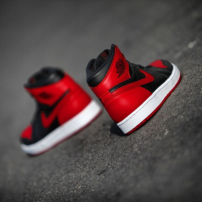 AJ1黑红,AJ1樱木,Air Jordan 1 Bred, AJ1黑红 AJ1樱木 黑红 Air Jordan 1 ＂Bred＂ 高清美图欣赏
