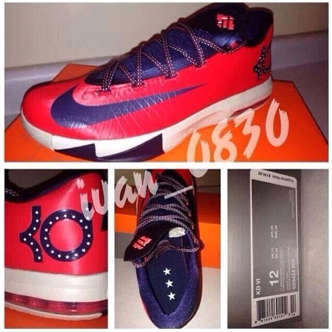KD6,杜兰特6代,ASG,All-Star Game KD6 DC Nike KD6 ＂华盛顿特区＂配色曝光