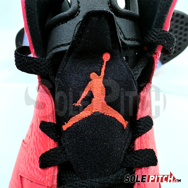 AJ6大红,Air Jordan 6大红,Air Jorda AJ6大红 Air Jordan 6 ＂Toro/Infrared 23＂ 高清细节图赏