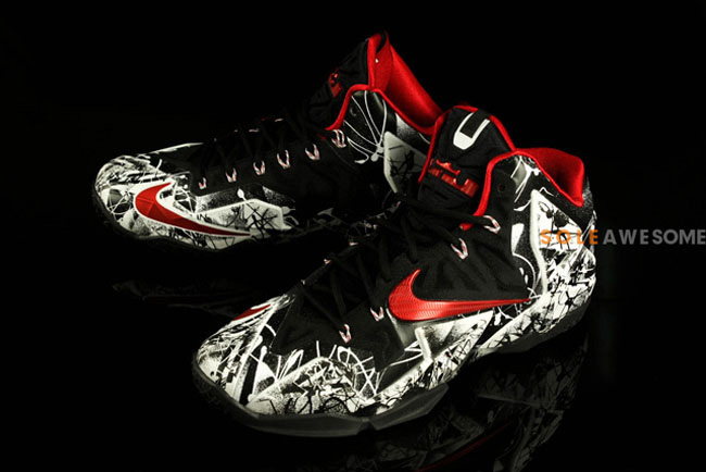 LeBron 11 Graffiti,LBJ11,LBJ11 616175-100 LeBron 11 ＂Graffiti＂ 涂鸦配色发售信息