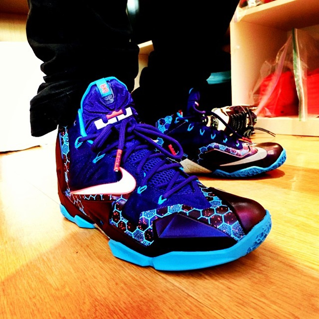 LeBron 11 NBA 2K14,LBJ11 2K14, 626374-500 LeBron 11 "Hornets" 黄蜂配色曝光